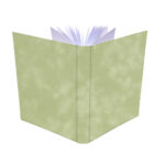 album na zdjęcia wsuwane | welur | zielony pastelowy