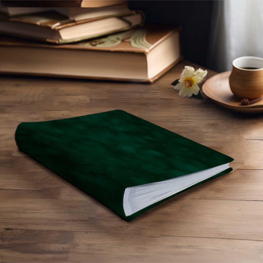 album na zdjęcia wsuwane | welur | butelkowy welur