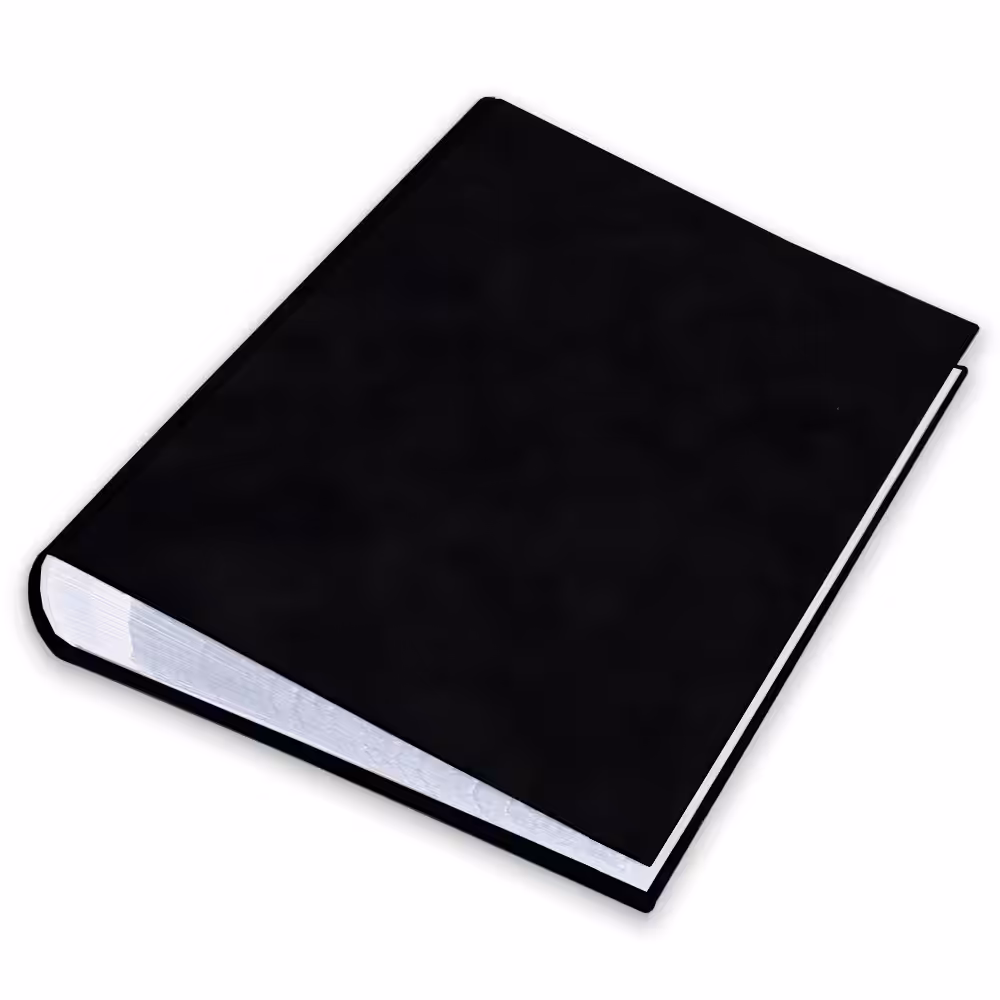 album na zdjęcia wsuwane | welur | głęboka czerń