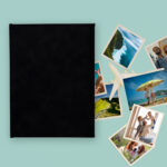album na zdjęcia wsuwane | welur | głęboka czerń