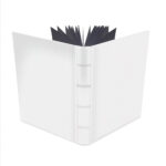 album na zdjęcia wsuwane | skóra galanteryjna | perłowa biel