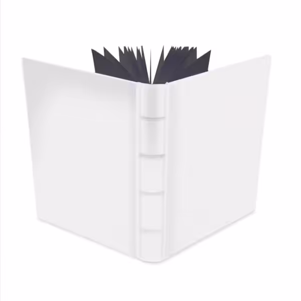 album na zdjęcia wsuwane | skóra galanteryjna | perłowa biel