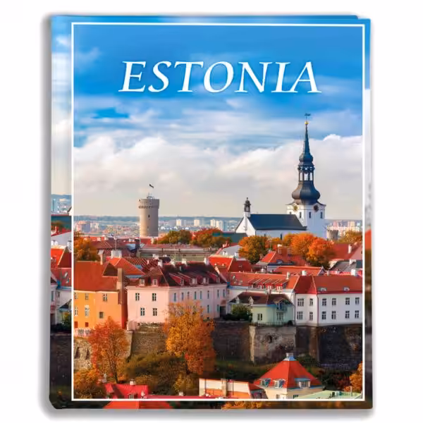 album na zdjęcia kieszeniowy, pamiątka z wakacji, europa, estonia, talin