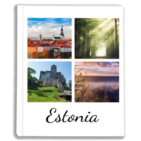 album na zdjęcia kieszeniowy, pamiątka z wakacji, europa, estonia