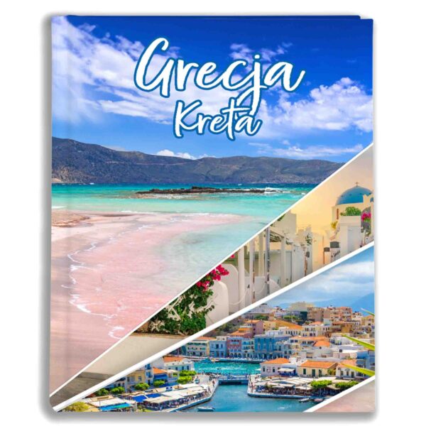 album na zdjęcia kieszeniowy, pamiątka z wakacji, kreta, grecja