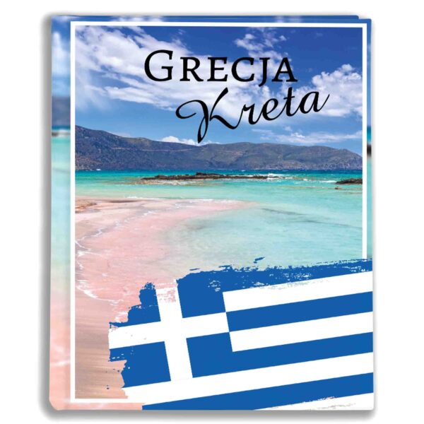 album na zdjęcia kieszeniowy, pamiątka, wakacje na krecie