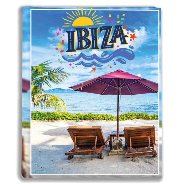 album na zdjęcia kieszeniowy, pamiątka z wakacji, hiszpania, ibiza
