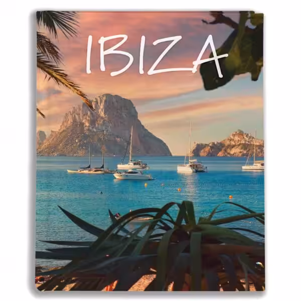album na zdjęcia kieszeniowy, pamiątka z wakacji, ibiza