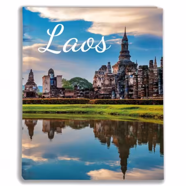 album na zdjęcia kieszeniowy, pamiątka z wakacji, azja, laos