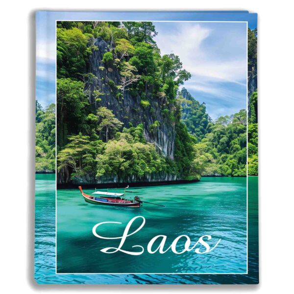 album na zdjęcia kieszeniowy, pamiątka, wakacje w laosie