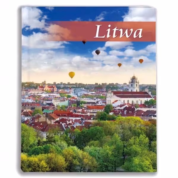 album na zdjęcia kieszeniowy, pamiątka z wakacji, litwa, wilno