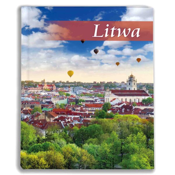 album na zdjęcia kieszeniowy, pamiątka z wakacji, litwa, wilno