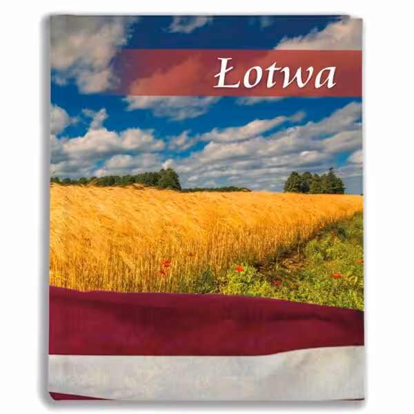 album na zdjęcia kieszeniowy, pamiątka z wakacji, Łotwa