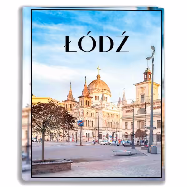 album na zdjęcia kieszeniowy, pamiątka z wakacji, Łódź, ziemia obiecana