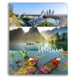 album na zdjęcia kieszeniowy, pamiątka z wakacji, wietnam, hanoi