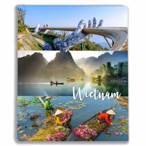album na zdjęcia kieszeniowy, pamiątka z wakacji, wietnam, hanoi