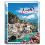 album na zdjęcia kieszeniowy, pamiątka z wakacji, włoskie amalfi