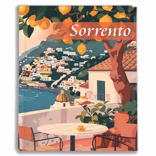 album na zdjęcia kieszeniowy, pamiątka z wakacji, sorrento, włochy