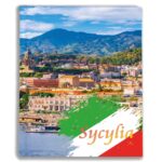 album na zdjęcia kieszeniowy, pamiątka z wakacji, sycylia, włochy