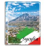 kieszeniowy album foto, pamiątka z wakacji, włochy, sycylia