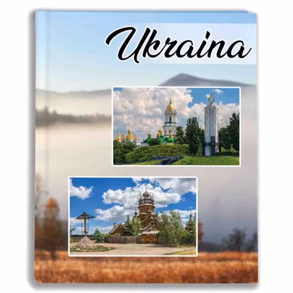 kieszeniowy album na zdjęcia, pamiątka z wakacji na ukrainie