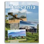 kieszeniowy album na zdjęcia, pamiątka z wakacji, tanzania, sawanna