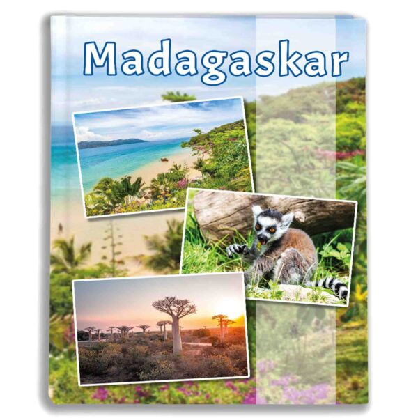 kieszeniowy album na zdjęcia, pamiątka z wakacji, afryka, madagaskar