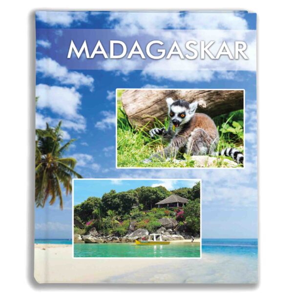 kieszeniowy album foto, pamiątka z wakacji, afryka, madagaskar