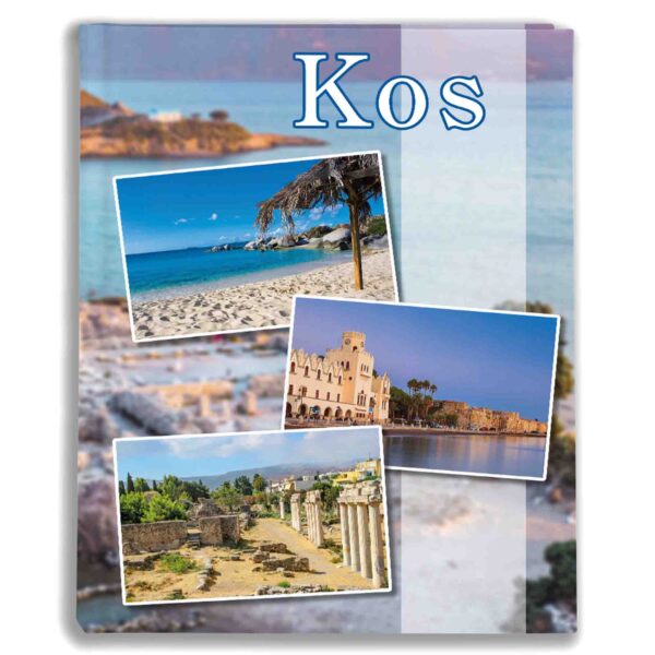kieszeniowy album na zdjęcia, pamiątka z wakacji, grecja, wyspa kos