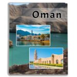 kieszeniowy album na zdjęcia, pamiątka z wakacji, oman, maskat, wielki meczet sułtana kabusa