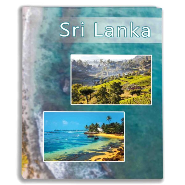 album na zdjęcia kieszeniowy, pamiątka z wakacji, demokratyczno-socjalistyczna republika sri lanki