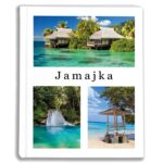 album na zdjęcia kieszeniowy, pamiątka z wakacji, jamajka, kingston, sirgarny beach