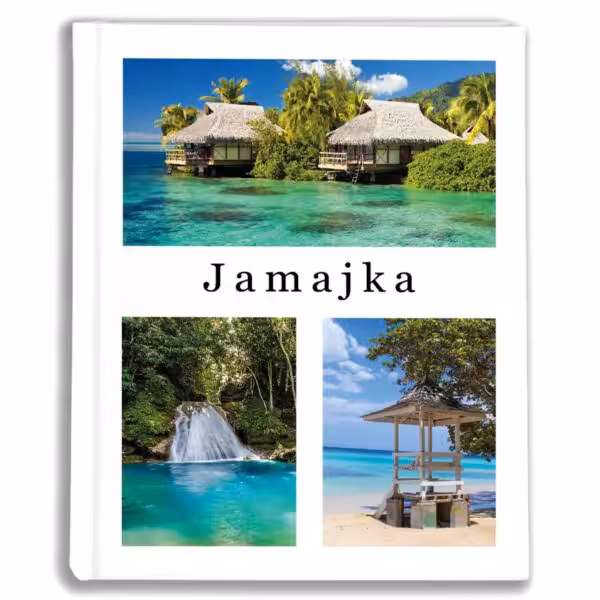 album na zdjęcia kieszeniowy, pamiątka z wakacji, jamajka, kingston, sirgarny beach