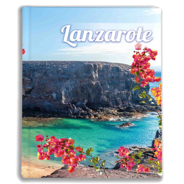 album na zdjęcia kieszeniowy, pamiątka z wakacji, lanzarote, hiszpania, playa de papagayo