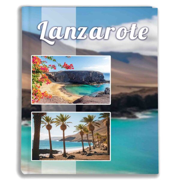 album na zdjęcia kieszeniowy, pamiątka z wakacji, hiszpania, lanzarote, playa de papagayo