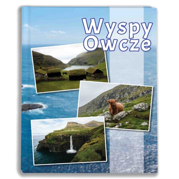 album na zdjęcia kieszeniowy, pamiątka z wakacji, wyspy europa, owcze,