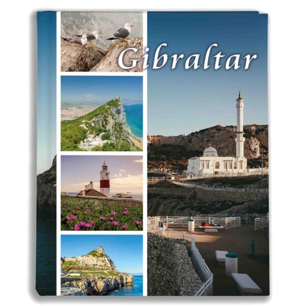 album na zdjęcia kieszeniowy, pamiątka z wakacji, europa, gibraltar,  meczet ibrahima al-ibrahima