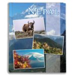 album na zdjęcia kieszeniowy, pamiątka z wakacji, azja, nepal