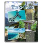 album na zdjęcia kieszeniowy, pamiątka z wakacji, bora-bora, wyspy towarzystwa