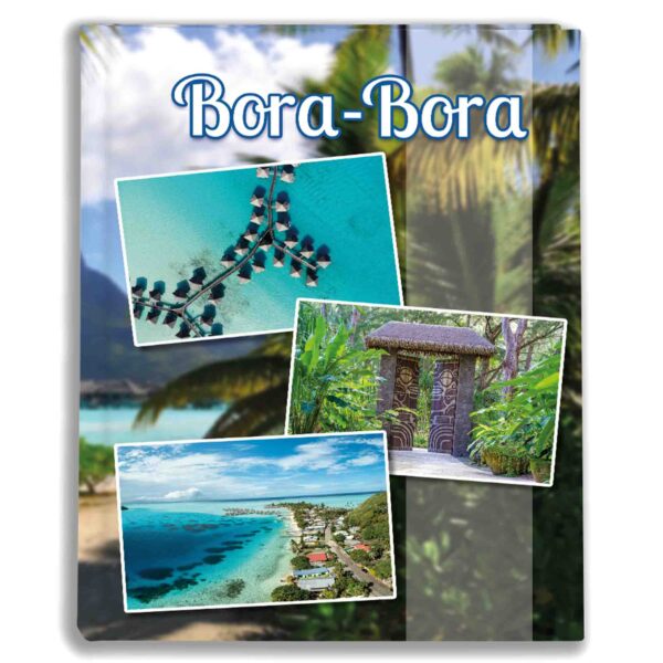 album na zdjęcia kieszeniowy, pamiątka z wakacji, bora-bora, wyspy towarzystwa