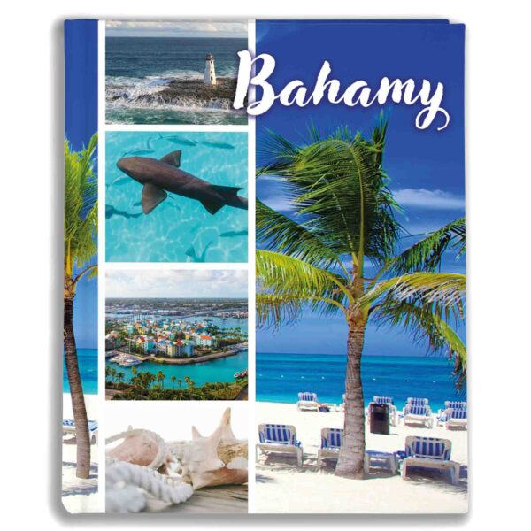 album na zdjęcia kieszeniowy, pamiątka z wakacji, bahamy, nassau