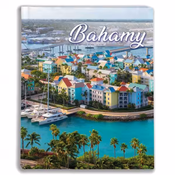 album na zdjęcia kieszeniowy, pamiątka z wakacji, bahamy, ameryka północna