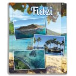 album na zdjęcia kieszeniowy, pamiątka z wakacji, fidżi