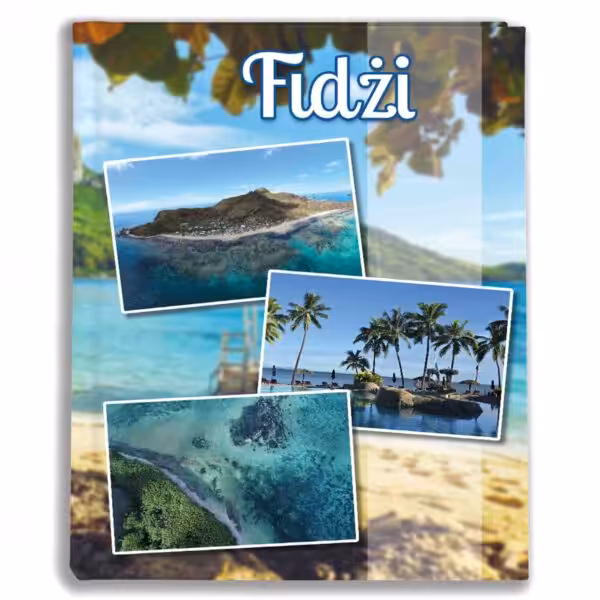 album na zdjęcia kieszeniowy, pamiątka z wakacji, fidżi