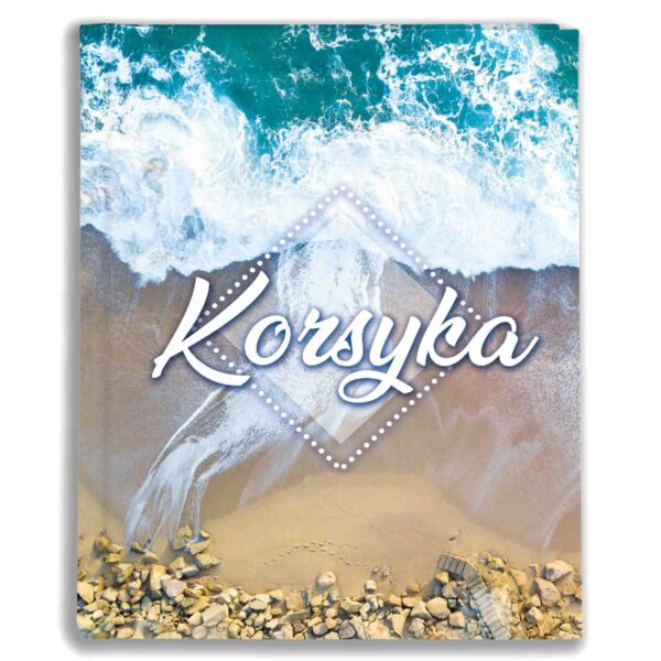 album na zdjęcia kieszeniowy, pamiątka z wakacji, korsyka