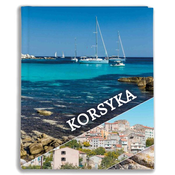 album na zdjęcia kieszeniowy, pamiątka z wakacji, francja, korsyka, porto-vecchio
