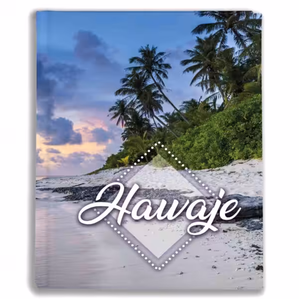 album na zdjęcia kieszeniowy, pamiątka z wakacji, usa, hawaje