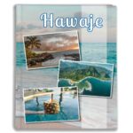 album na zdjęcia kieszeniowy, pamiątka z wakacji, hawaje