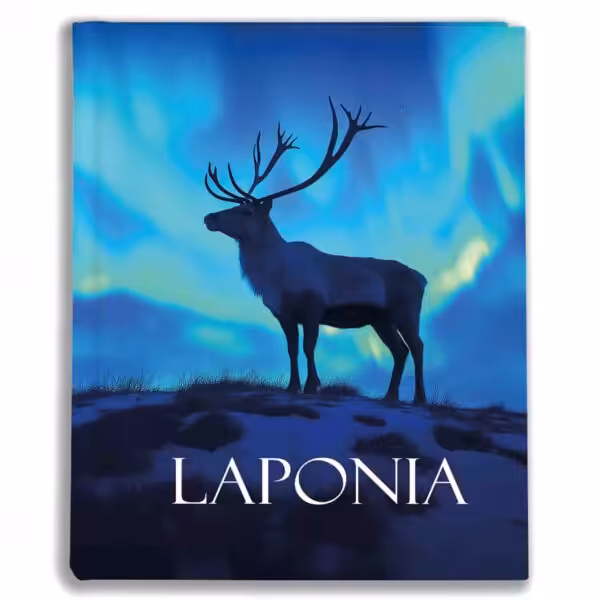 album na zdjęcia kieszeniowy, pamiątka z wakacji, finlandia, laponia