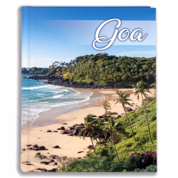 album na zdjęcia kieszeniowy, pamiątka z wakacji, indie, goa, panaji